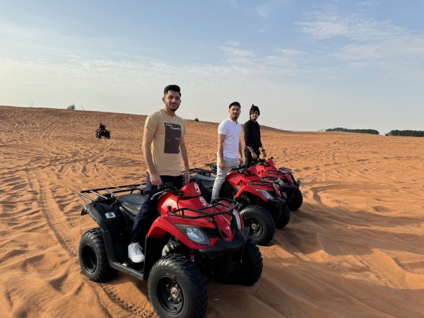 Desert Safari Private Car With Quad Bike